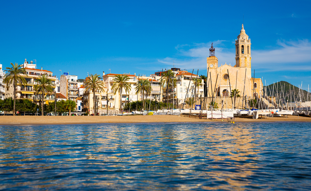 A proximité de Barcelone : la station de Sitges
