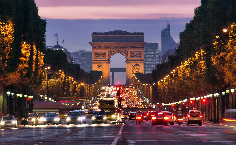 week-end France : champs élysées paris