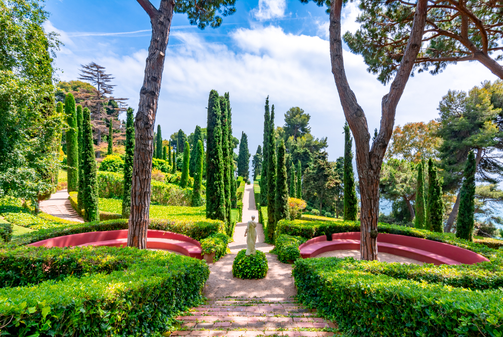 Les jardins de Santa Clotilde, Costa brava