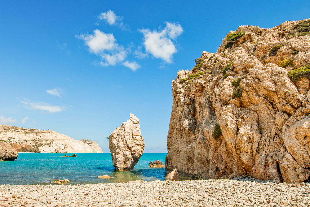 visiter chypre : rocher d'aphrodite