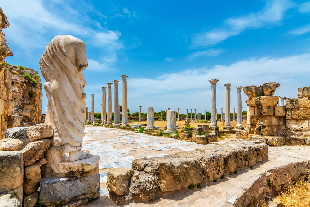 visiter chypre : ancienne ville de salamine